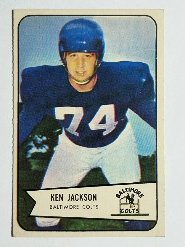 1954 Bowman #82 Ken Jackson SP RC (EX)