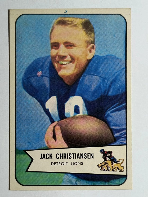 1954 Bowman #100 Jack Christiansen (EXMT)