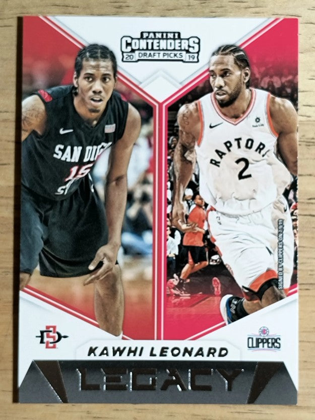 2019-20 Panini Contenders Draft Picks Legacy #15 Kawhi Leonard