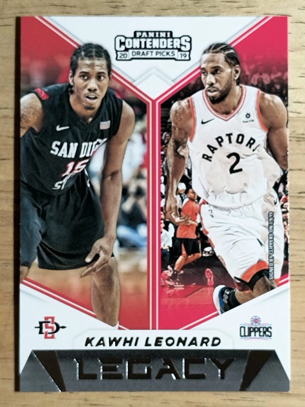2019-20 Panini Contenders Draft Picks Legacy #15 Kawhi Leonard