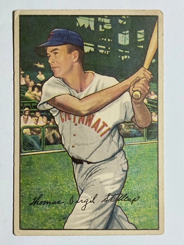 1952 Bowman #6 Virgil Stallcup (EXMT)
