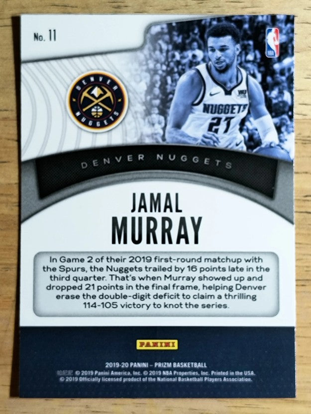 2019-20 Panini Prizm Dominance #11 Jamal Murray