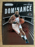 2019-20 Panini Prizm Dominance #12 James Harden