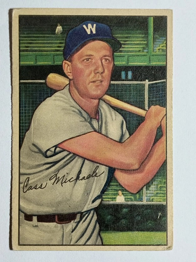 1952 Bowman #36 Cass Michaels (VGEX)