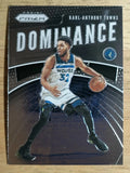 2019-20 Panini Prizm Dominance #15 Karl-Anthony Towns