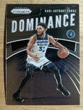 2019-20 Panini Prizm Dominance #15 Karl-Anthony Towns