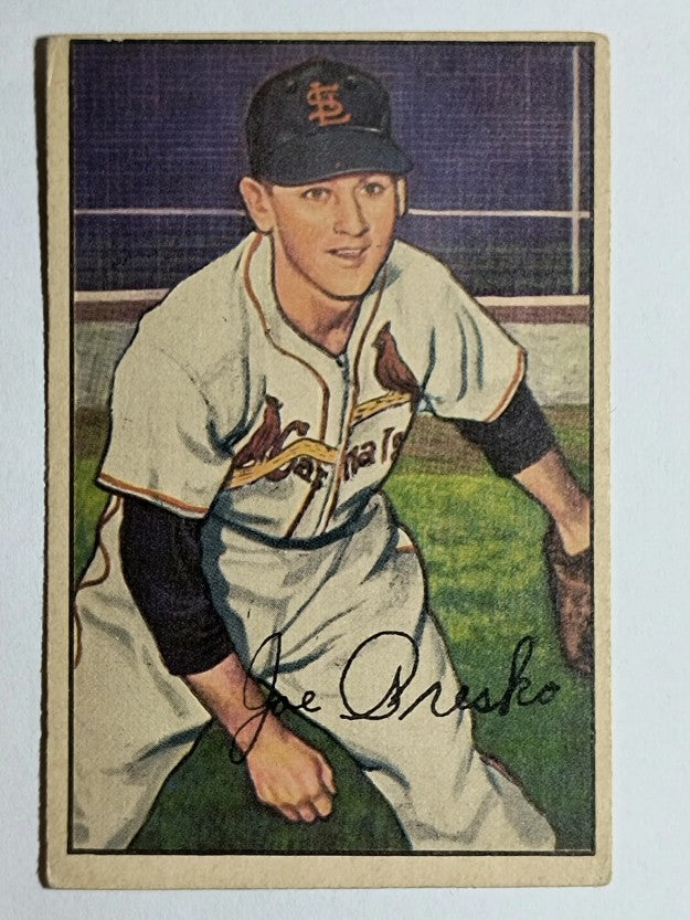 1952 Bowman #62 Joe Presko RC (VGEX)