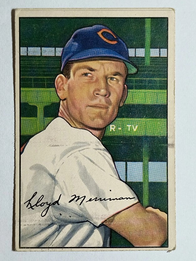 1952 Bowman #78 Lloyd Merriman (VGEX)