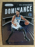 2019-20 Panini Prizm Dominance #15 Karl-Anthony Towns