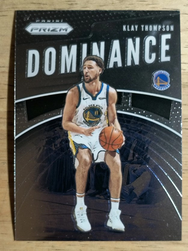 2019-20 Panini Prizm Dominance #17 Klay Thompson