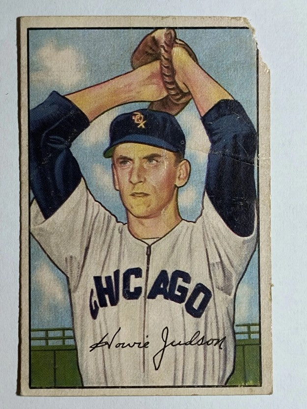 1952 Bowman #149 Howie Judson (POOR)