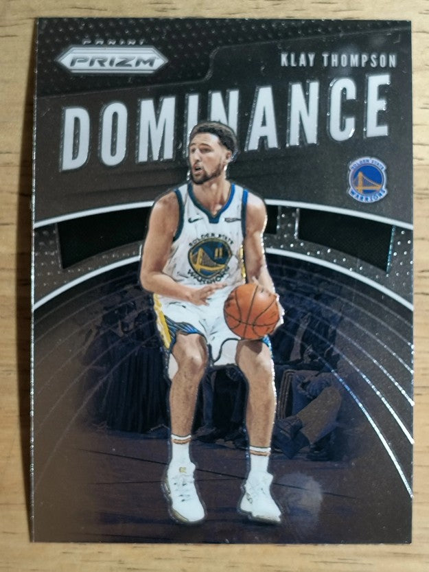2019-20 Panini Prizm Dominance #17 Klay Thompson