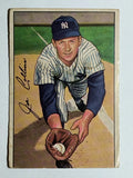 1952 Bowman #181 Joe Collins RC (trimmed)