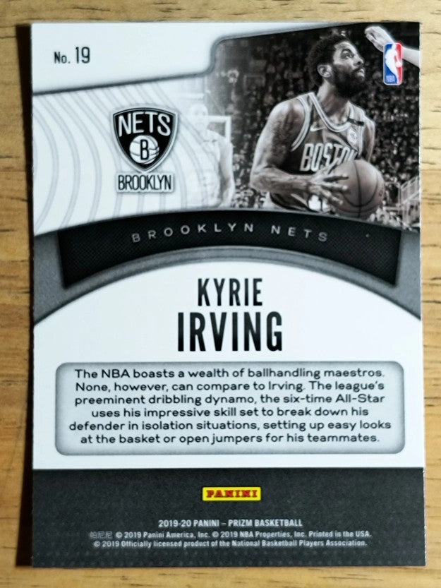 2019-20 Panini Prizm Dominance #19 Kyrie Irving