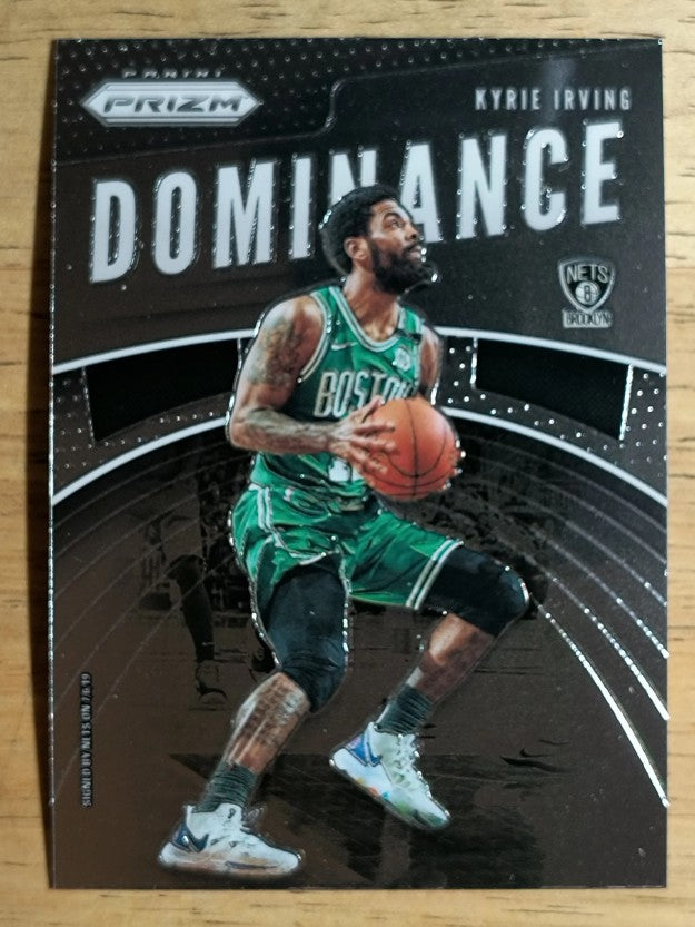 2019-20 Panini Prizm Dominance #19 Kyrie Irving
