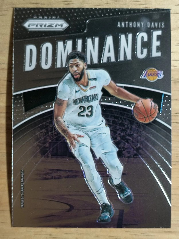 2019-20 Panini Prizm Dominance #2 Anthony Davis