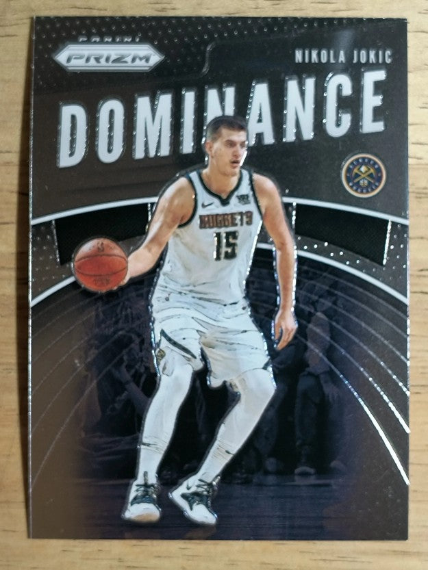 2019-20 Panini Prizm Dominance #21 Nikola Jokic