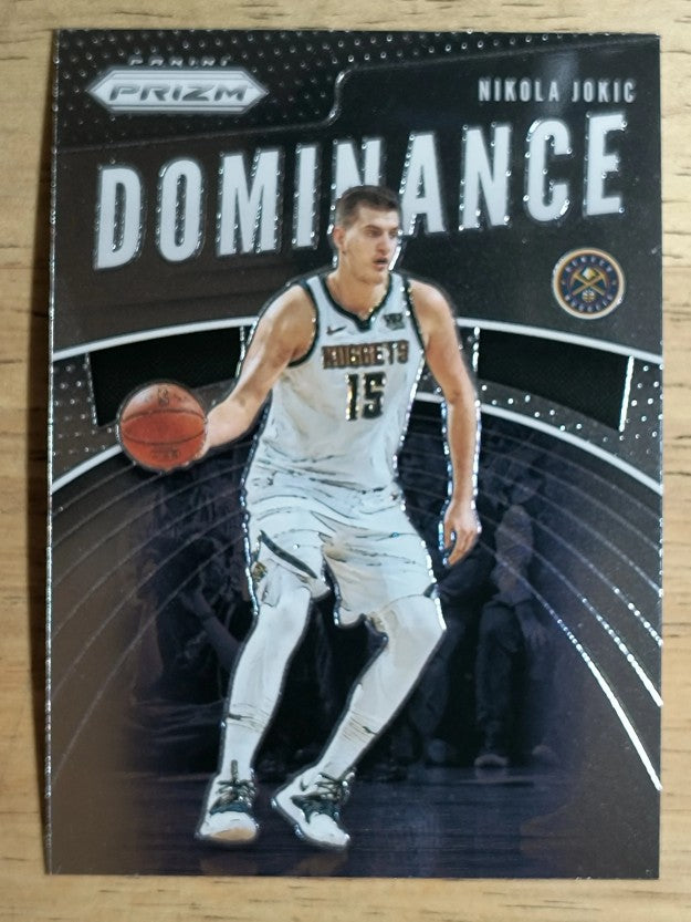 2019-20 Panini Prizm Dominance #21 Nikola Jokic