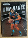2019-20 Panini Prizm Dominance #22 Paul George