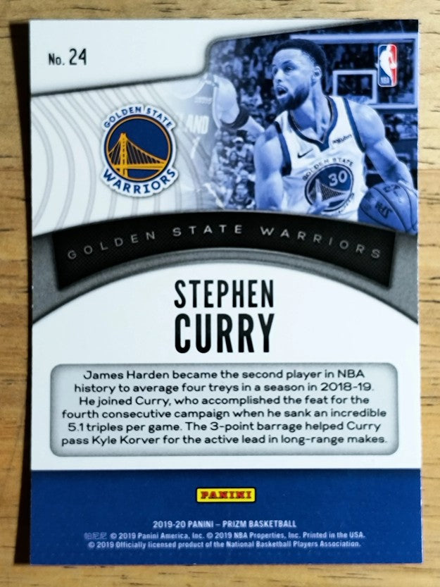 2019-20 Panini Prizm Dominance #24 Stephen Curry