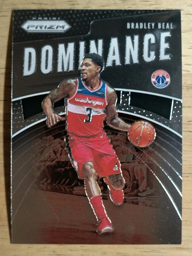2019-20 Panini Prizm Dominance #5 Bradley Beal