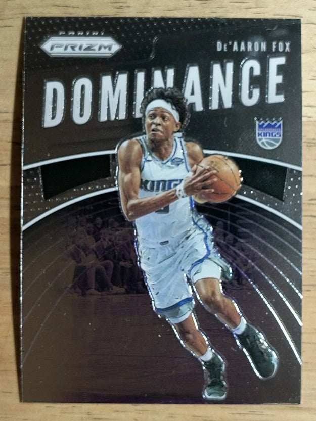 2019-20 Panini Prizm Dominance #7 De'Aaron Fox