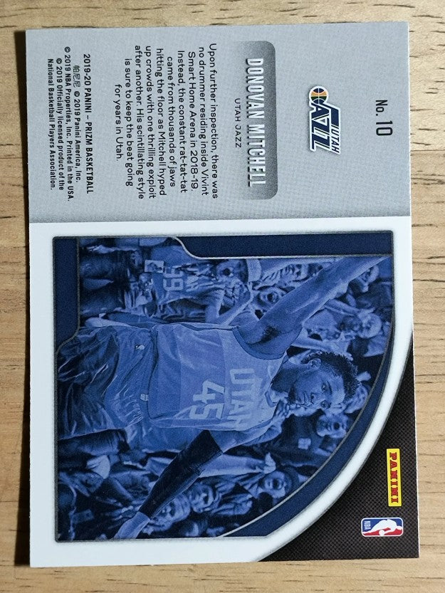 2019-20 Panini Prizm Get Hyped! #10 Donovan Mitchell