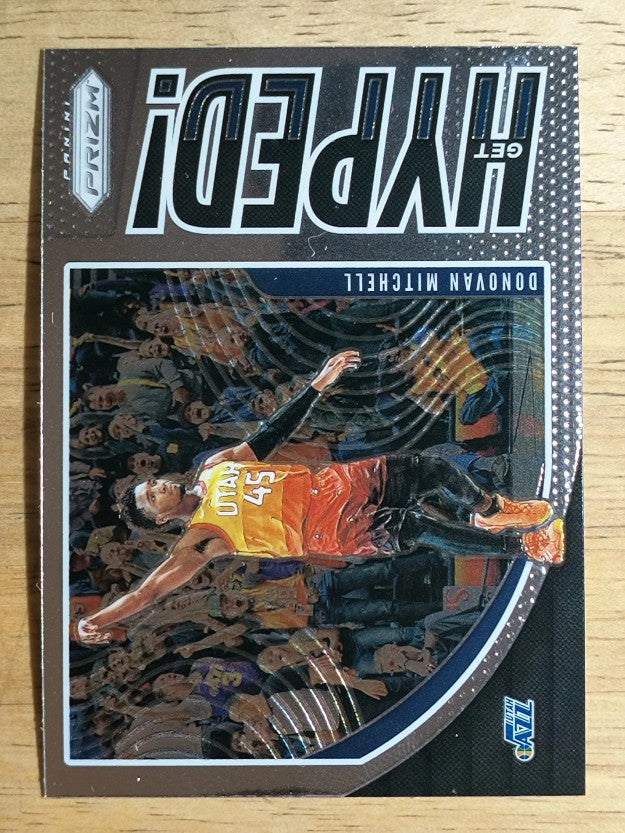 2019-20 Panini Prizm Get Hyped! #10 Donovan Mitchell