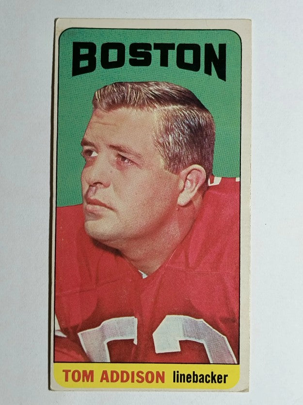 1965 Topps #1 Tommy Addison SP (VG)