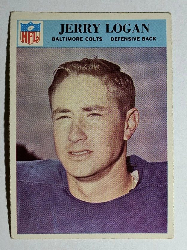 1966 Philadelphia #17 Jerry Logan (EX)