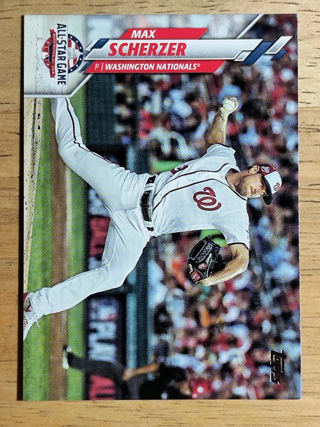 2020 Topps Update #U185 Max Scherzer AS