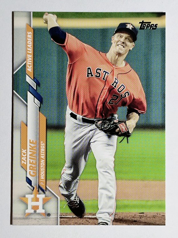 2020 Topps Update #U191 Zack Greinke