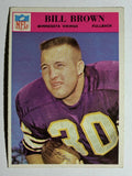 1966 Philadelphia #107 Bill Brown (EX)