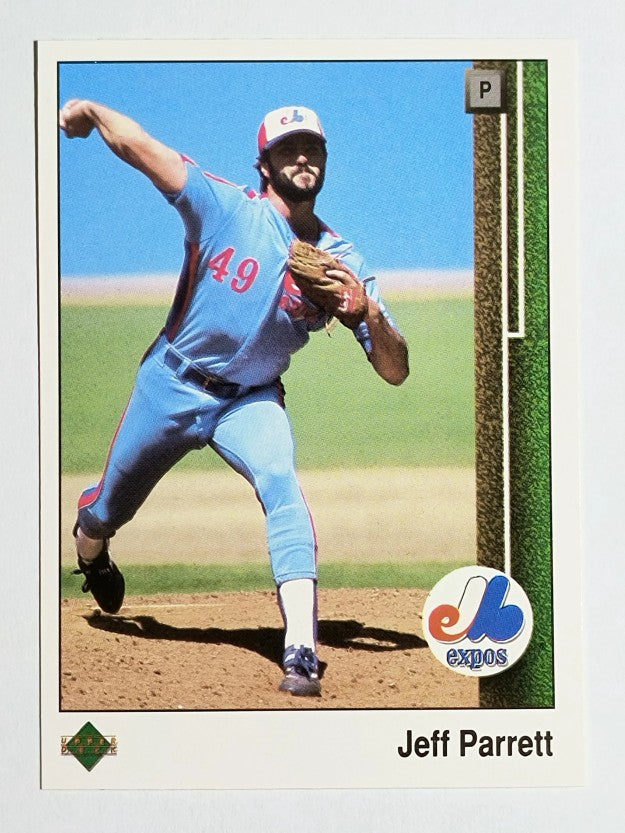 1989 Upper Deck #398 Jeff Parrett