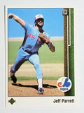1989 Upper Deck #398 Jeff Parrett