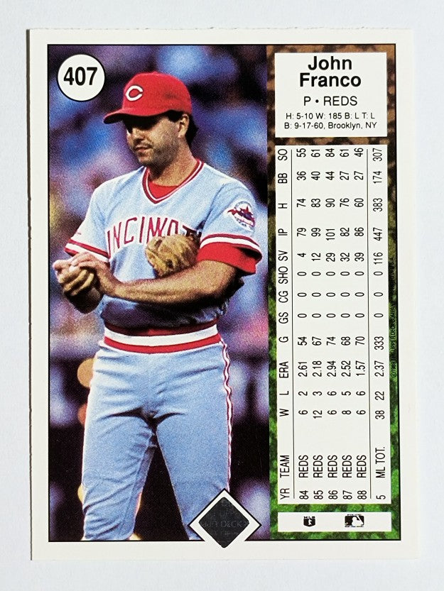 1989 Upper Deck #407 John Franco