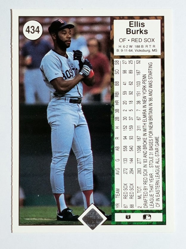 1989 Upper Deck #434 Ellis Burks