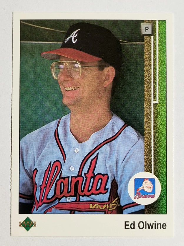1989 Upper Deck #435 Ed Olwine