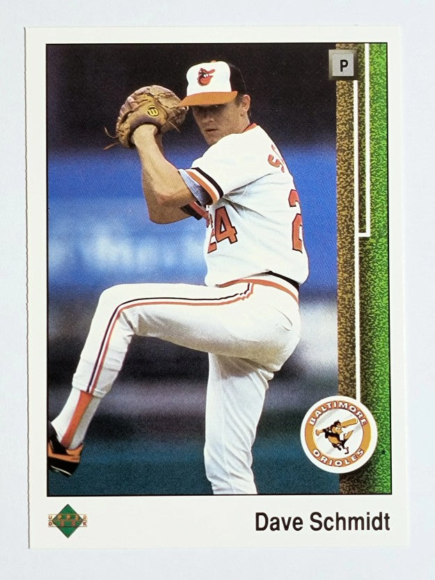 1989 Upper Deck #447 Dave Schmidt