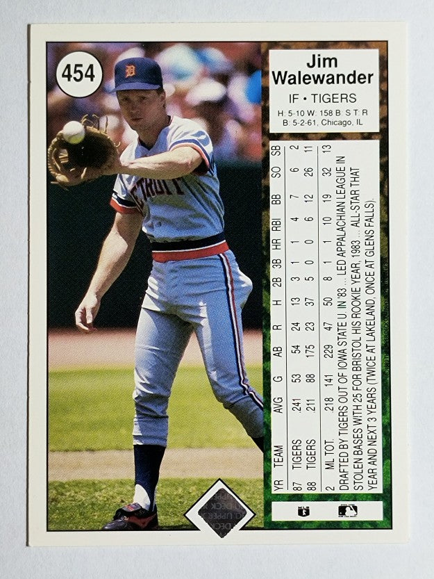 1989 Upper Deck #454 Jim Walewander