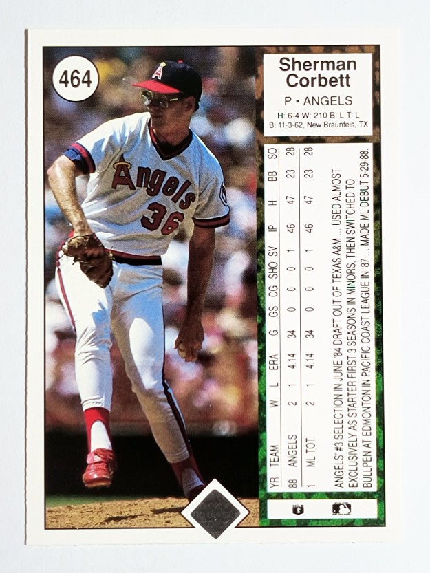 1989 Upper Deck #464 Sherman Corbett RC