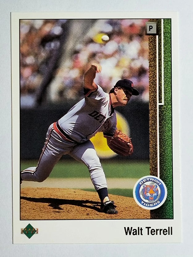 1989 Upper Deck #475 Walt Terrell