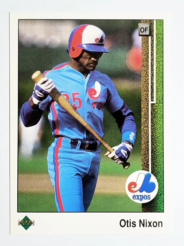 1989 Upper Deck #480 Otis Nixon