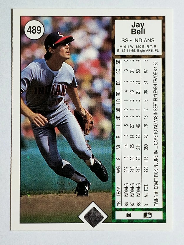 1989 Upper Deck #489 Jay Bell
