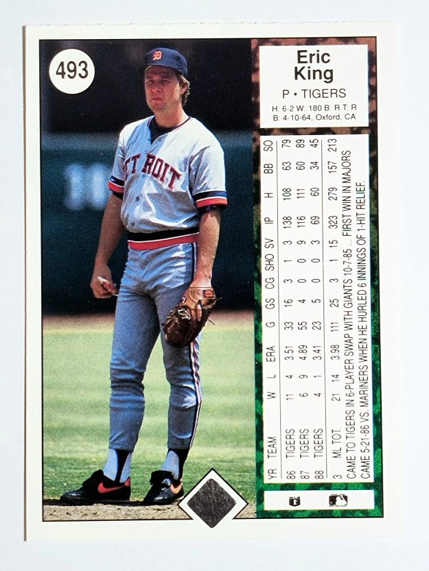 1989 Upper Deck #493 Eric King
