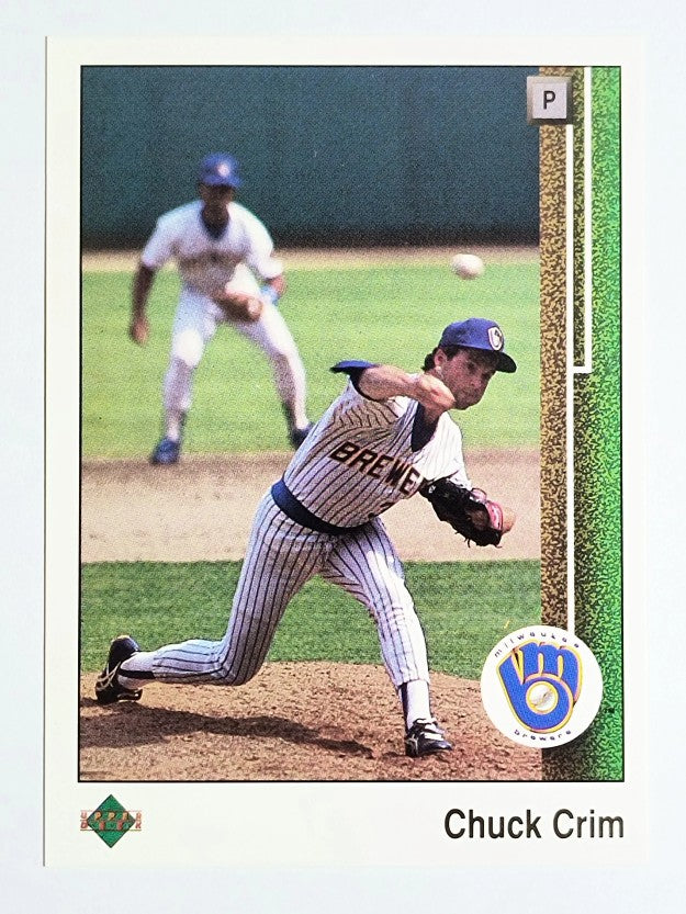 1989 Upper Deck #501 Chuck Crim
