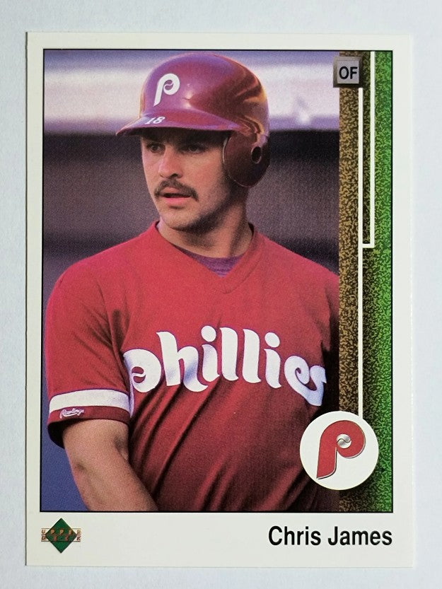 1989 Upper Deck #513 Chris James