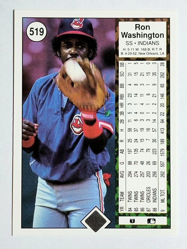 1989 Upper Deck #519 Ron Washington
