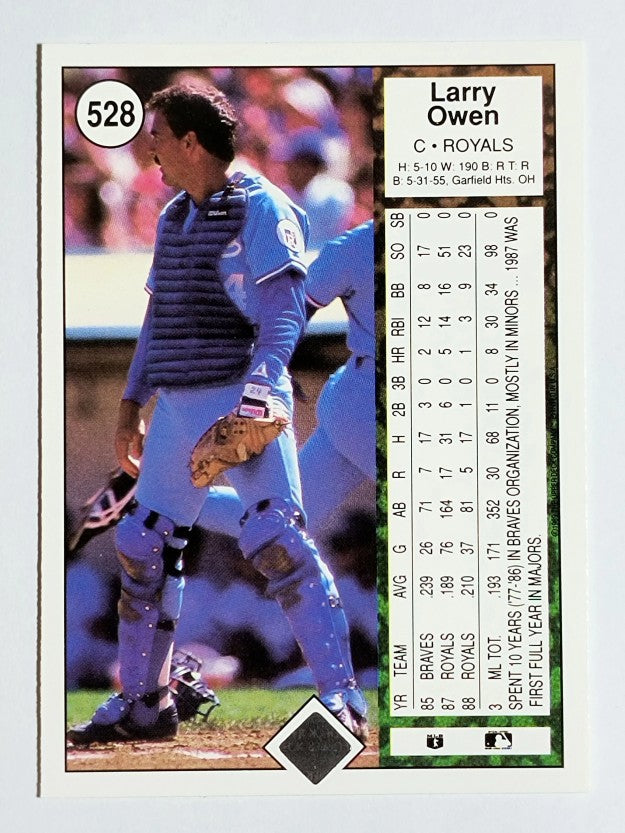 1989 Upper Deck #528 Larry Owen