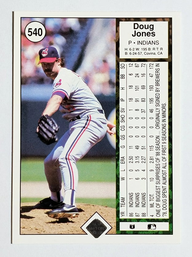 1989 Upper Deck #540 Doug Jones